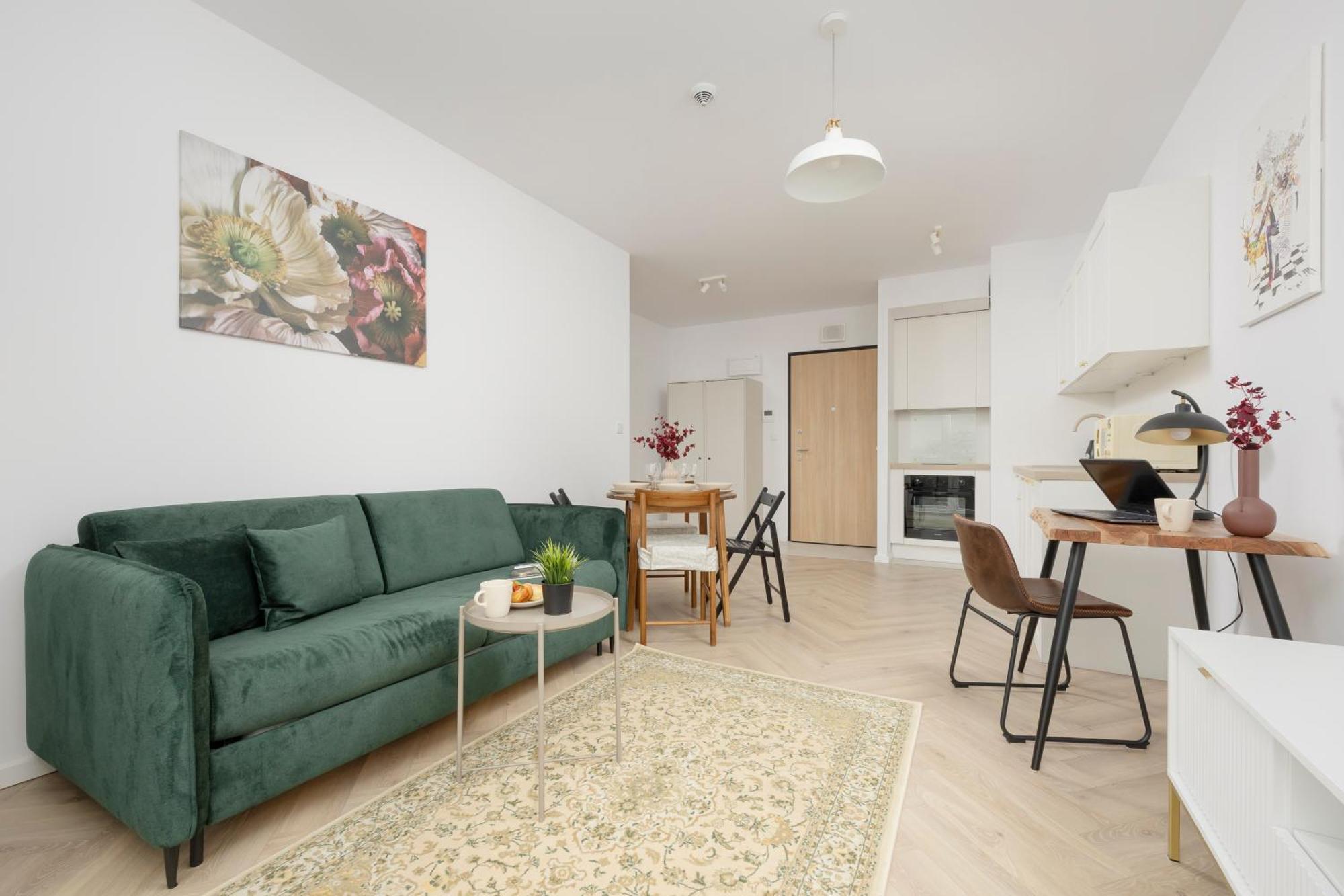 Modern Apartment With Balcony Near Aleje Jerozolimskie By Noclegi Renters Варшава Екстериор снимка